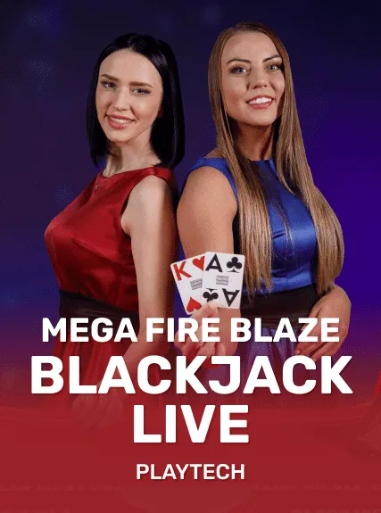 Mega Fire Blaze Blackjack Live